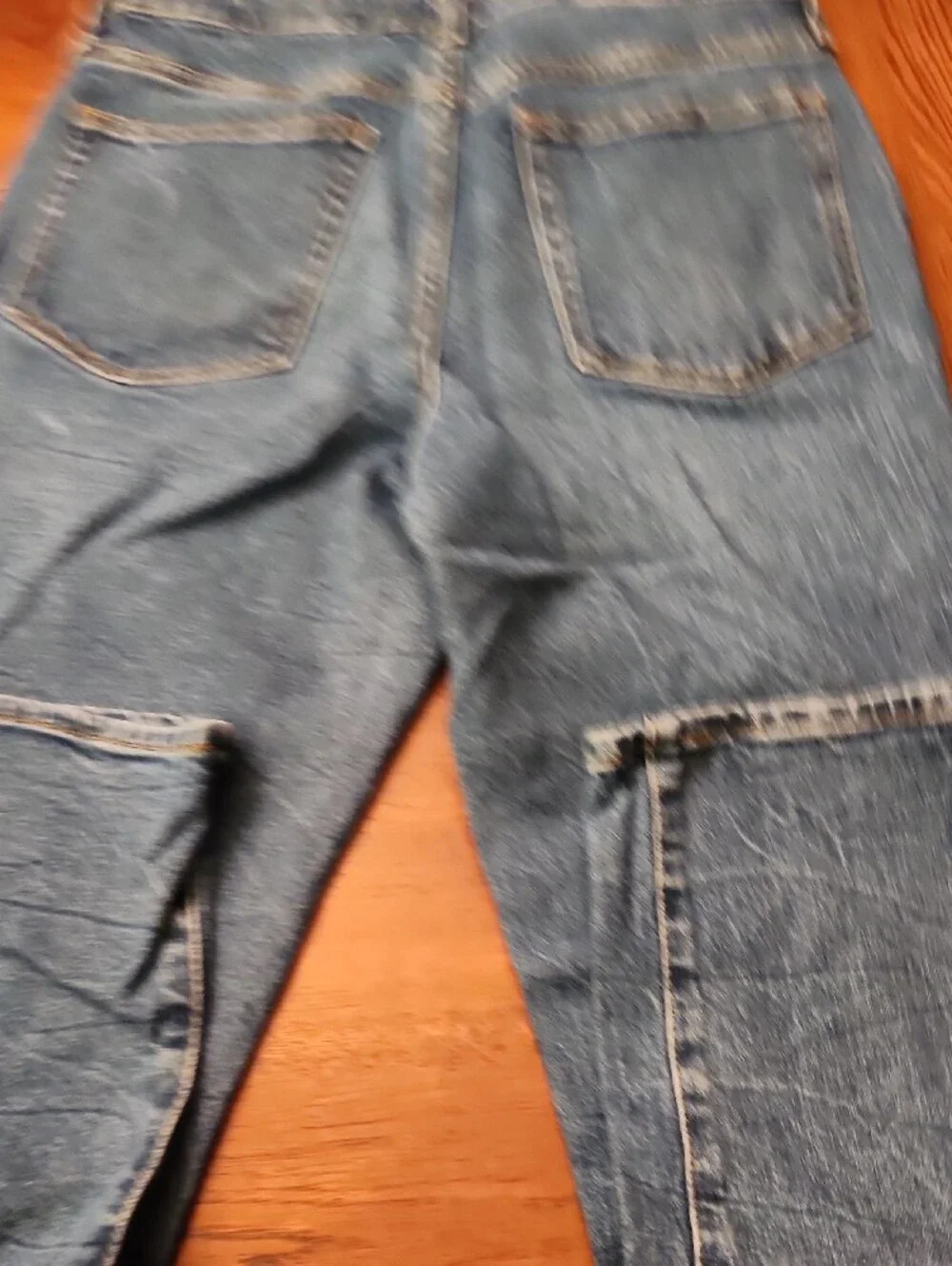 J. Crew Men's Medium Blue Straight Carpenter Jeans Inseam 25